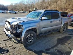 Salvage cars for sale from Copart Marlboro, NY: 2021 Toyota Tacoma Double cab