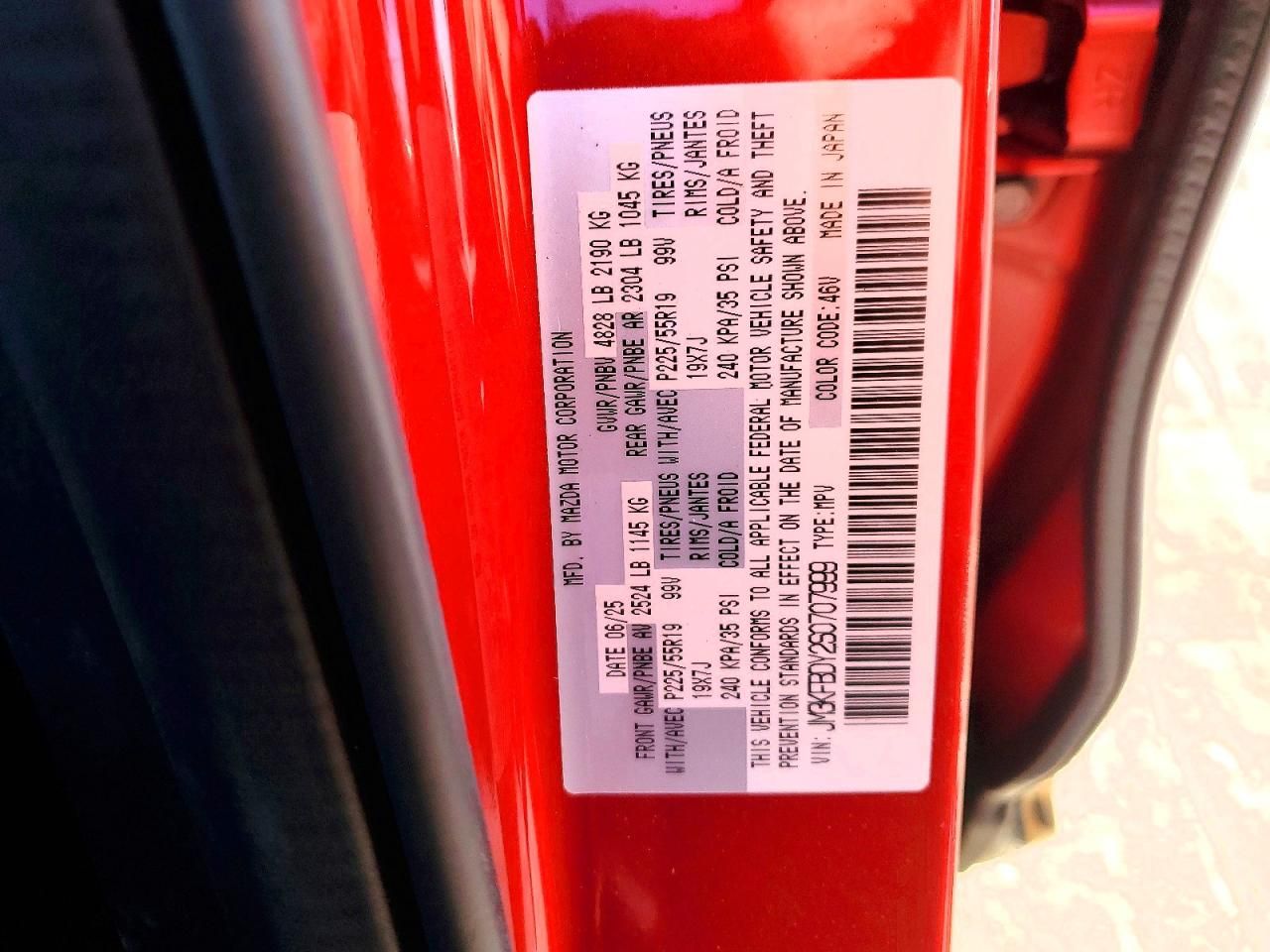 2025 Mazda Cx-5 Premium