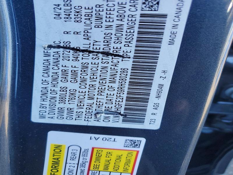 2024 Honda Civic Sport