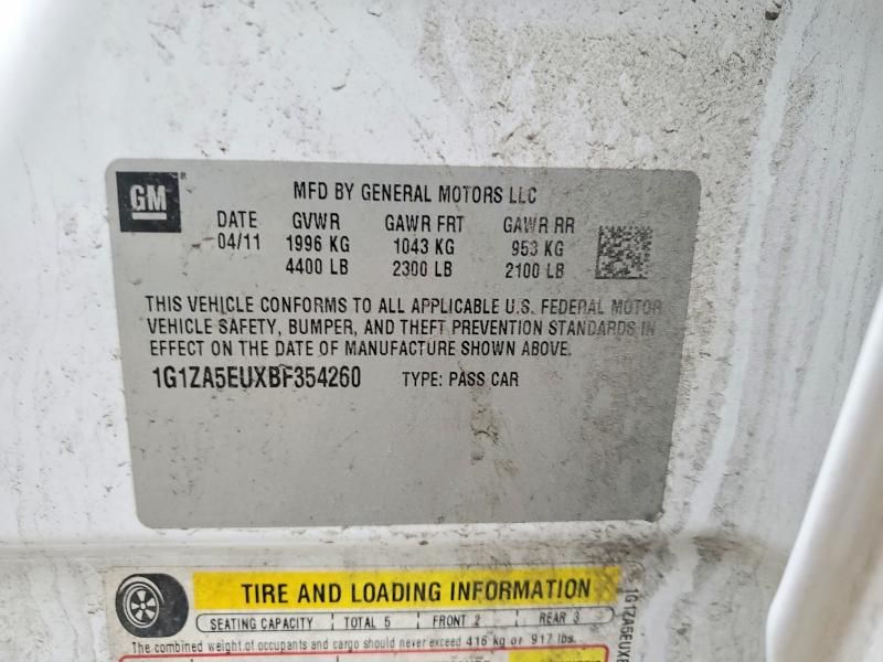 2011 Chevrolet Malibu ls