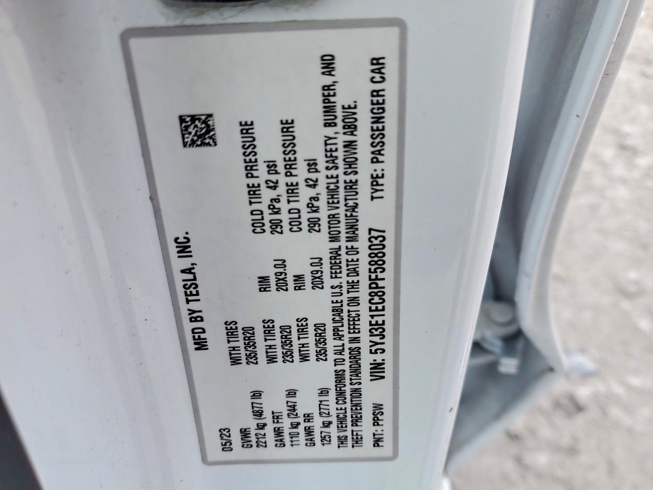 2023 Tesla Model 3