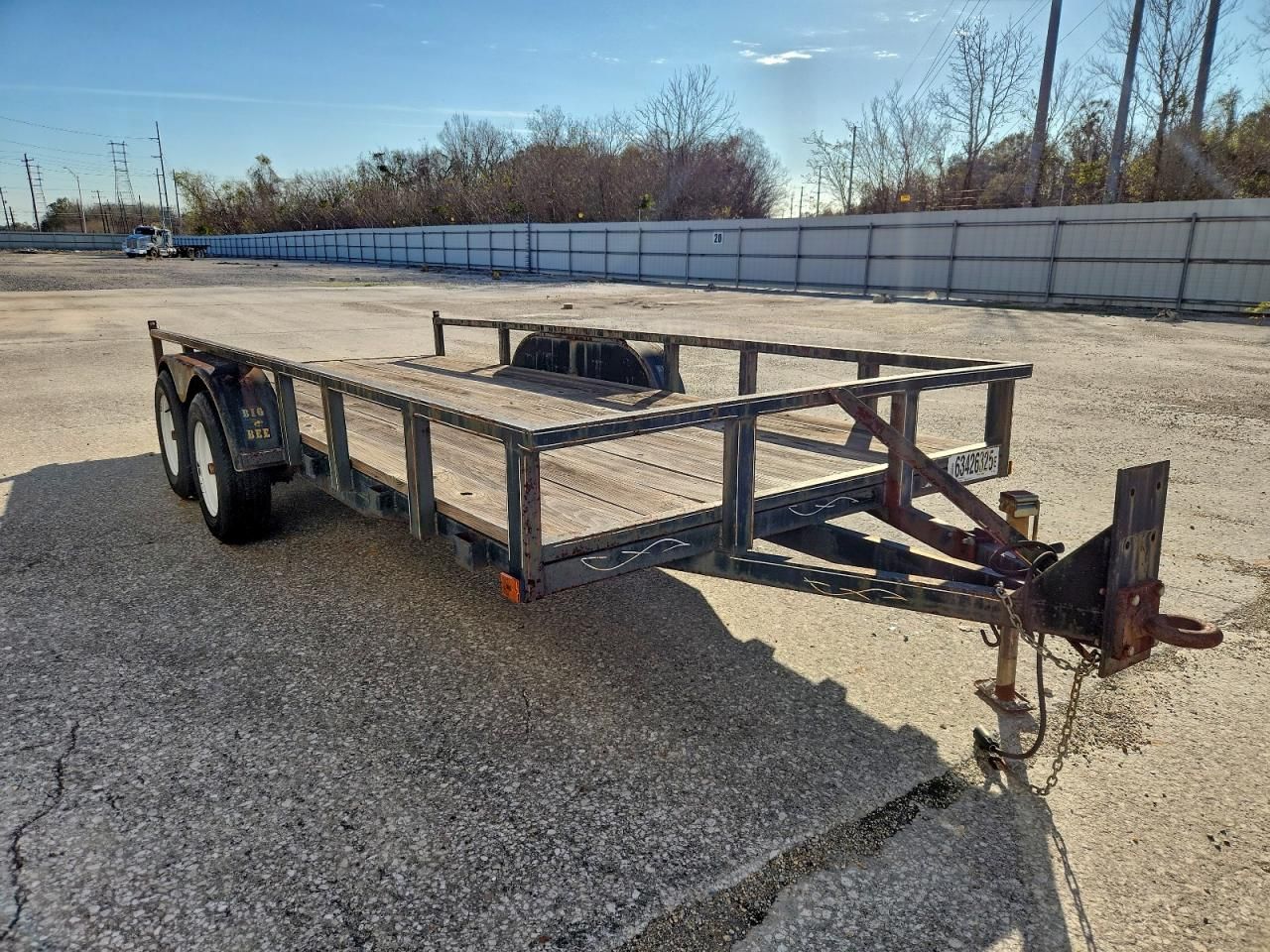 2000 Big Bee Utility Trailer