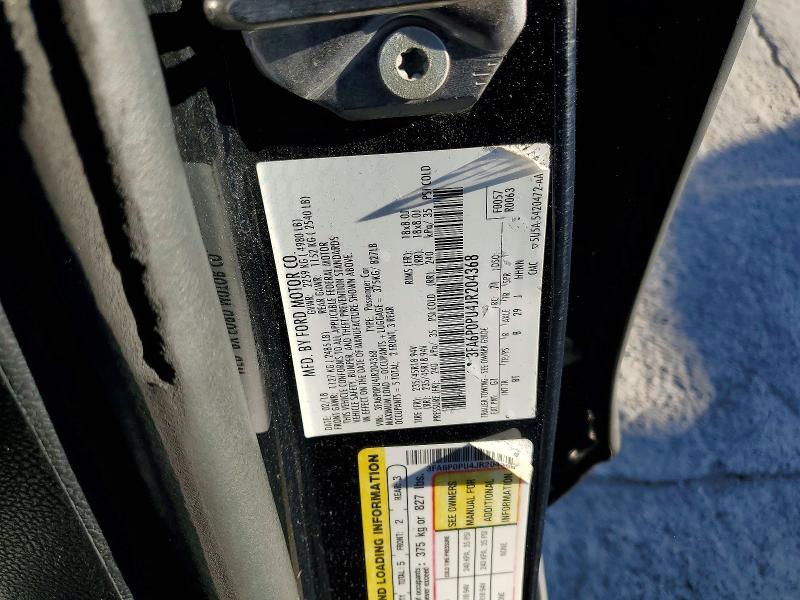 2018 Ford Fusion se Phev