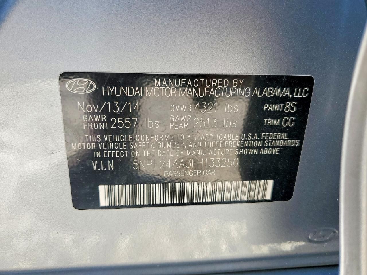 2015 Hyundai Sonata eco