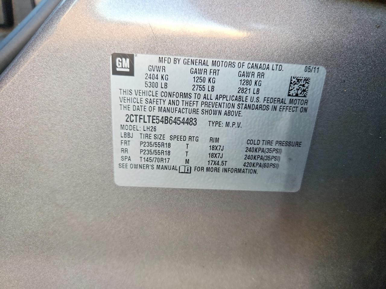 2011 GMC Terrain sle