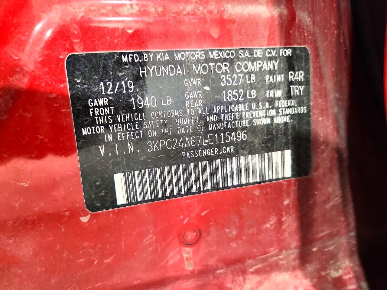 2020 Hyundai Accent se