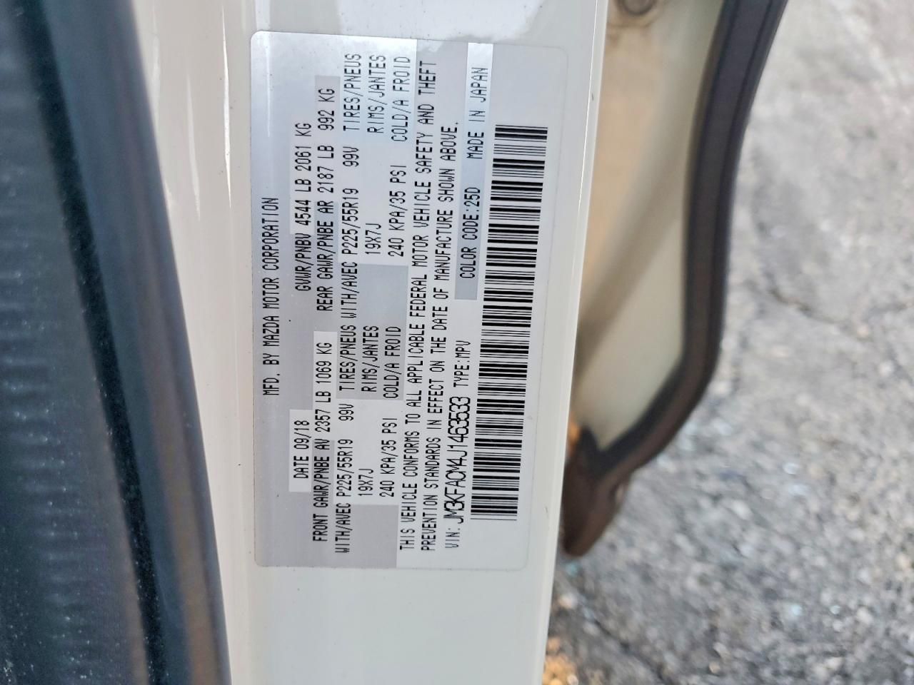 2018 Mazda Cx-5 Touring