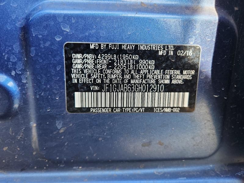 2016 Subaru Impreza Premium