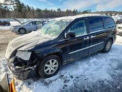 Vehiculos salvage en venta de Copart Windham, ME: 2012 Chrysler Town & Country Touring