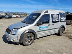 Salvage trucks for sale at Sun Valley, CA auction: 2010 Ford Transit Connect XLT