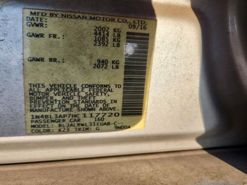 2017 Nissan Altima 3.5sl