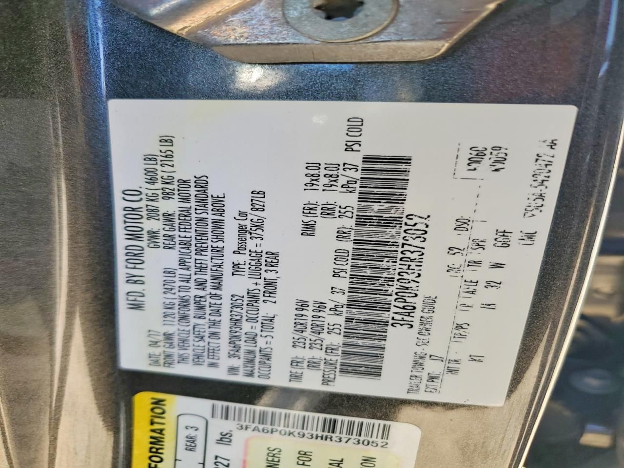 2017 Ford Fusion Titanium