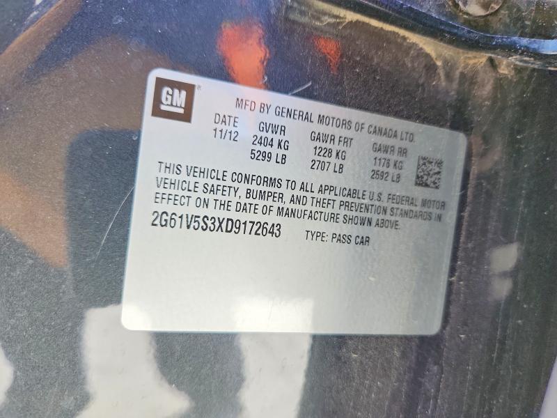 2013 Cadillac Xts Platinum