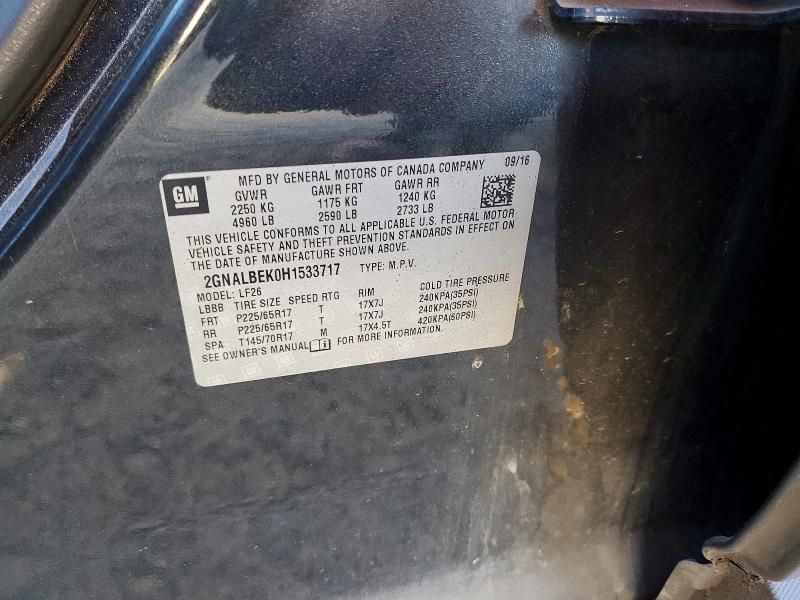 2017 Chevrolet Equinox ls