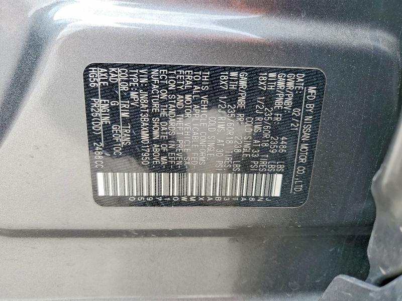 2021 Nissan Rogue sv