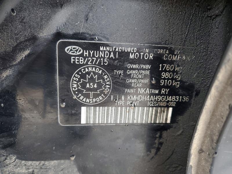 2016 Hyundai Elantra se