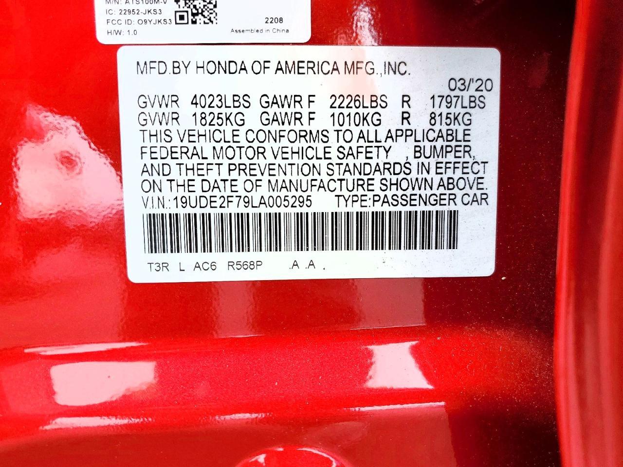 2020 Acura Ilx Premium