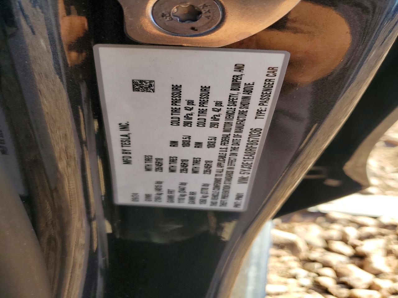 2024 Tesla Model 3