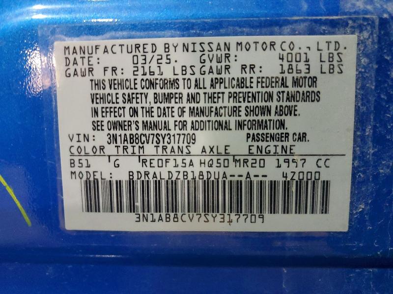 2025 Nissan Sentra sv