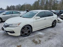 Vehiculos salvage en venta de Copart Cookstown, ON: 2017 Honda Accord ex