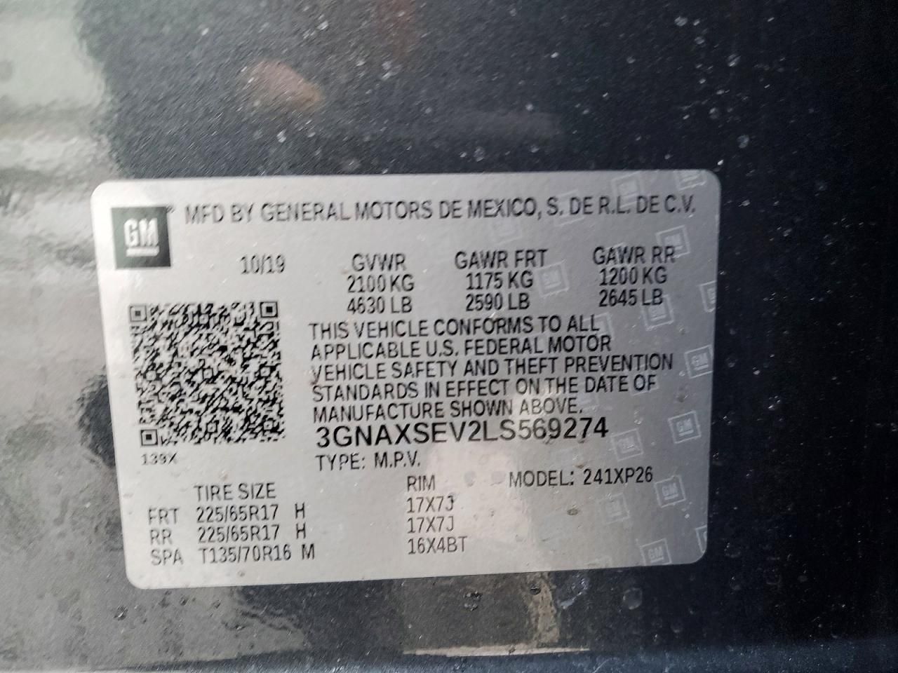 2020 Chevrolet Equinox ls