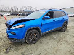 Jeep salvage cars for sale: 2018 Jeep Cherokee Latitude