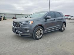 Vehiculos salvage en venta de Copart Wilmer, TX: 2020 Ford Edge Titanium
