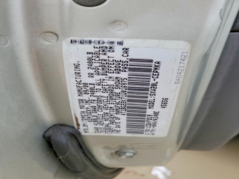 2001 Toyota Camry ce