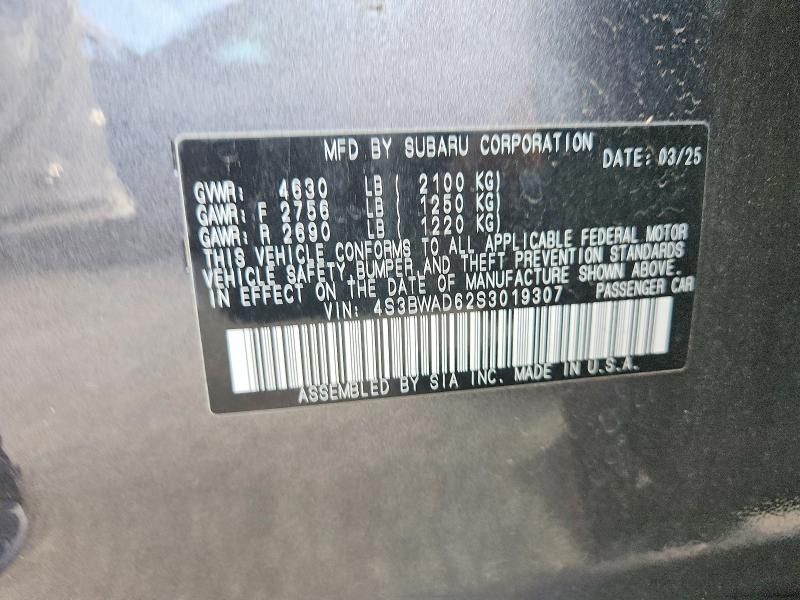 2025 Subaru Legacy Premium