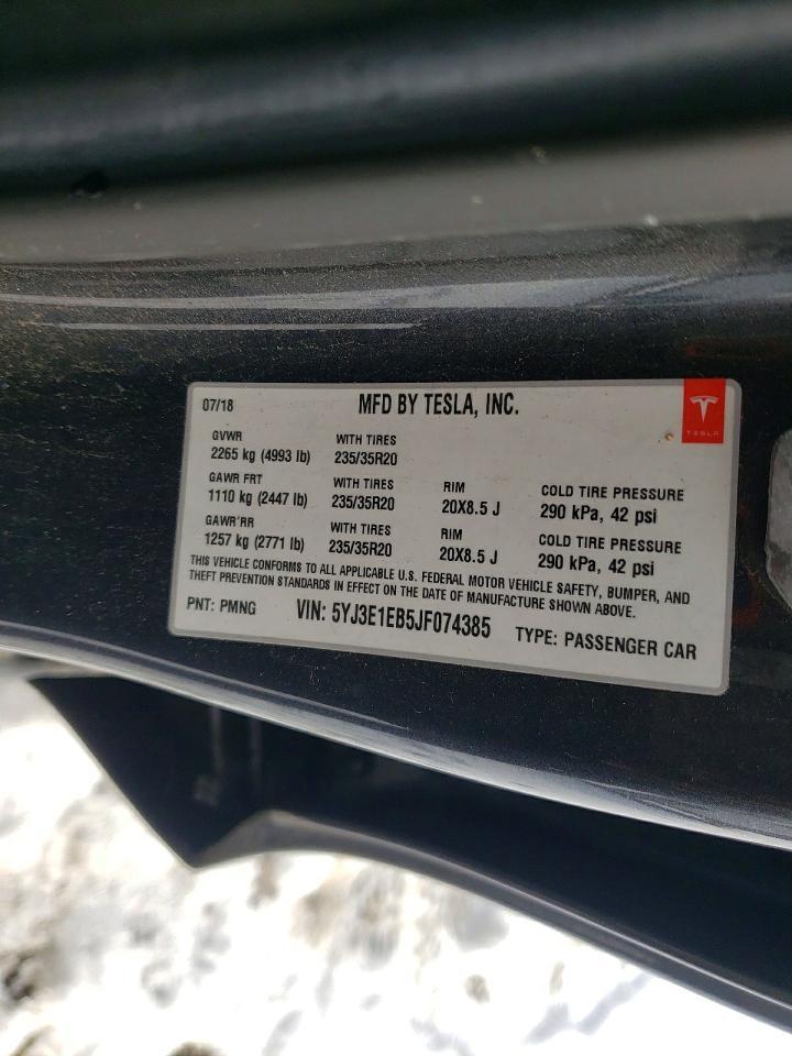 2018 Tesla Model 3