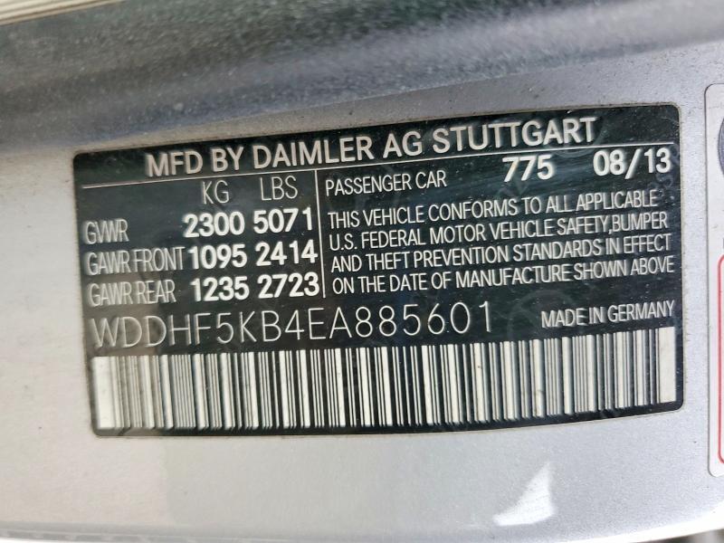 2014 Mercedes-Benz E 350