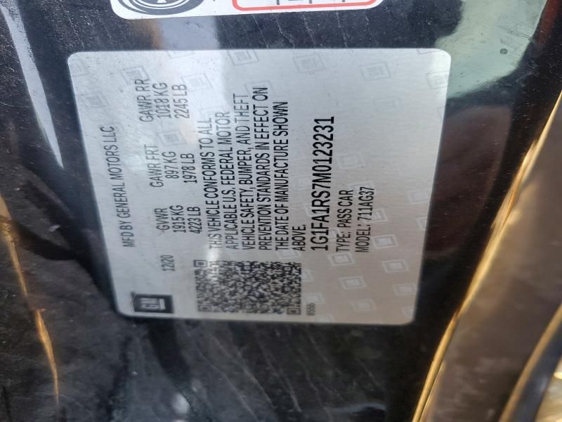 2021 Chevrolet Camaro ls