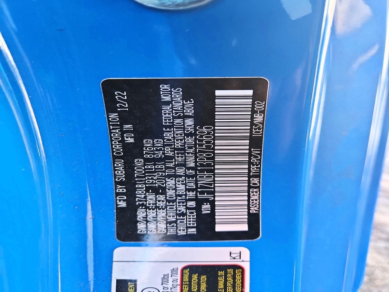 2023 Toyota Gr 86 Premium