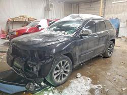 Jeep salvage cars for sale: 2017 Jeep Grand Cherokee Overland