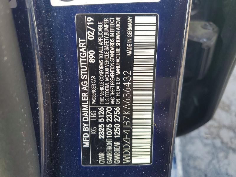 2019 Mercedes-Benz E 300