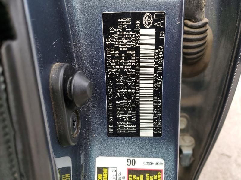 2014 Toyota Corolla le