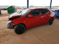 Salvage cars for sale from Copart Phoenix, AZ: 2016 Toyota Corolla l
