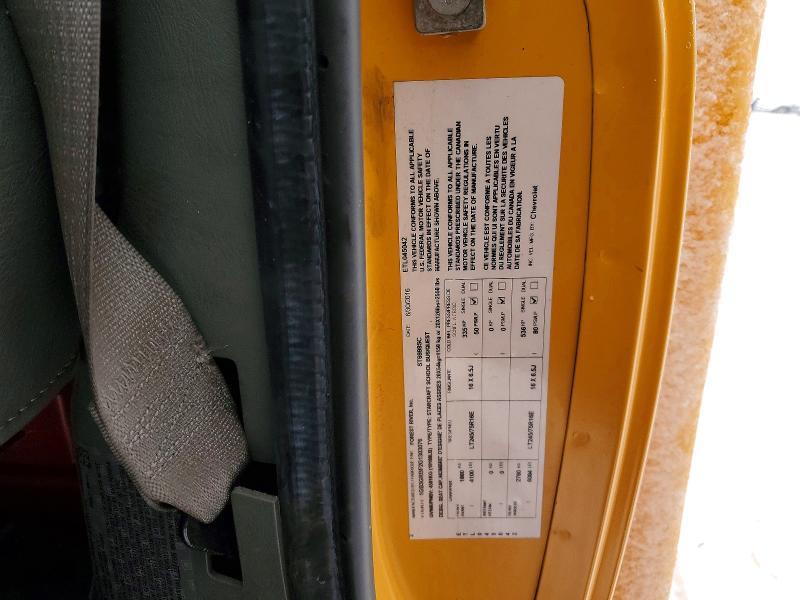 2016 Chev 2016 Thomas Minotour G3500-School Bus