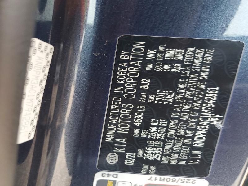 2021 KIA Sportage lx