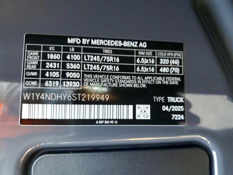 2025 Mercedes-Benz 2025 Mercedes Benz Sprinter 2500 Delivery van