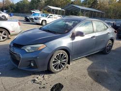 Toyota Corolla salvage cars for sale: 2014 Toyota Corolla s Plus