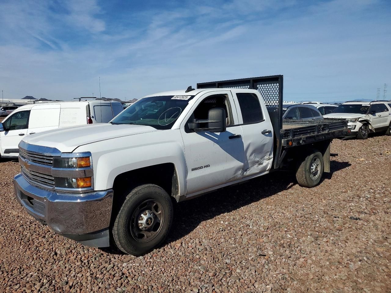 2017 Chevrolet Silverado Dump Flatbed Truck