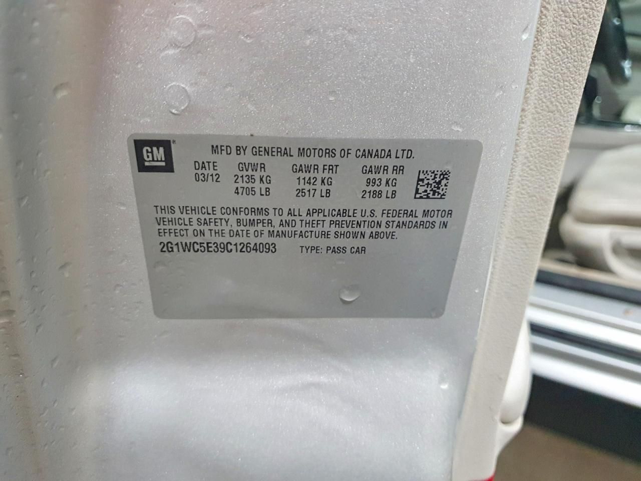 2012 Chevrolet Impala ltz