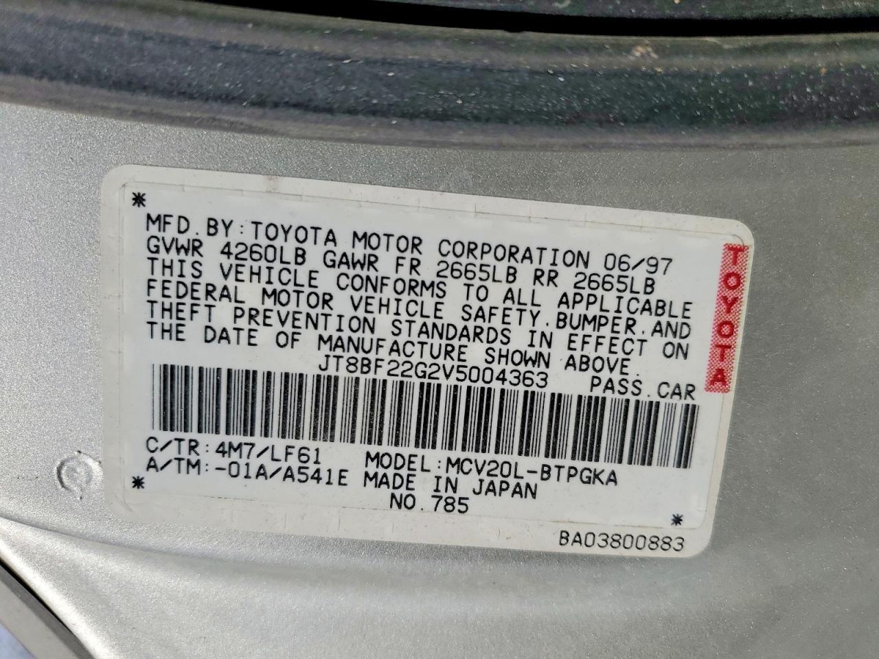 1997 Lexus Es 300