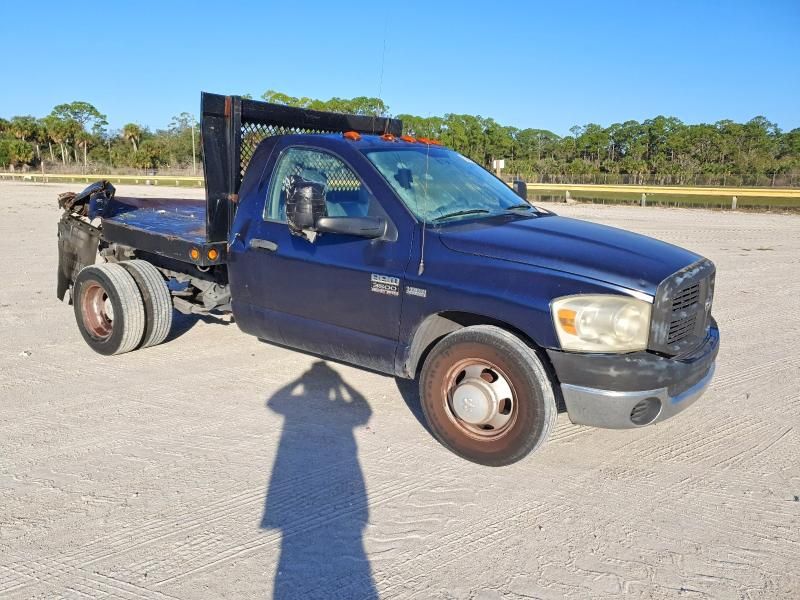 2007 Dodge Ram 3500 Flatbed Truck