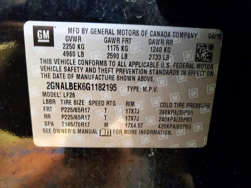 2016 Chevrolet Equinox ls