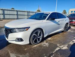 Honda Vehiculos salvage en venta: 2022 Honda Accord Sport