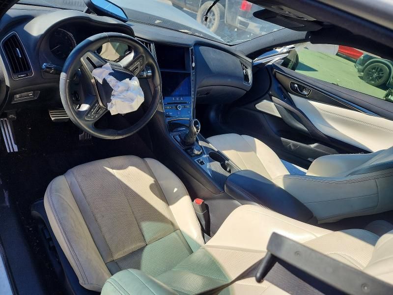 2021 Infiniti Q60 red Sport 400