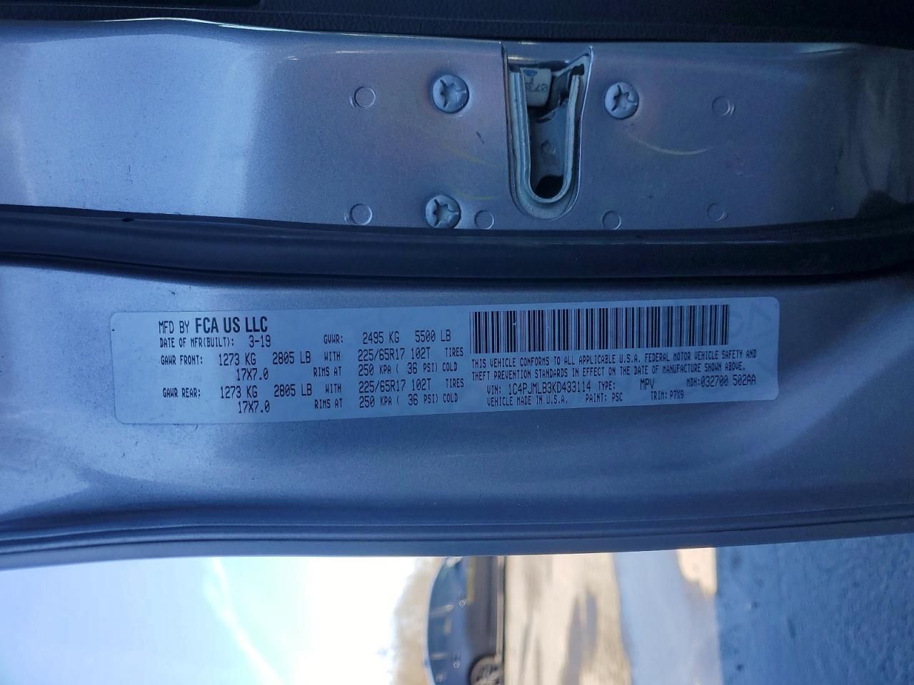 2019 Jeep Cherokee Latitude Plus