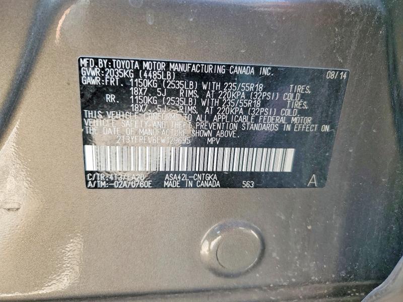 2014 Toyota Rav4 Limited